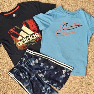 Boys’ Nike & Adidas Athletic Outfit Bundle | Size Medium | Great Condition